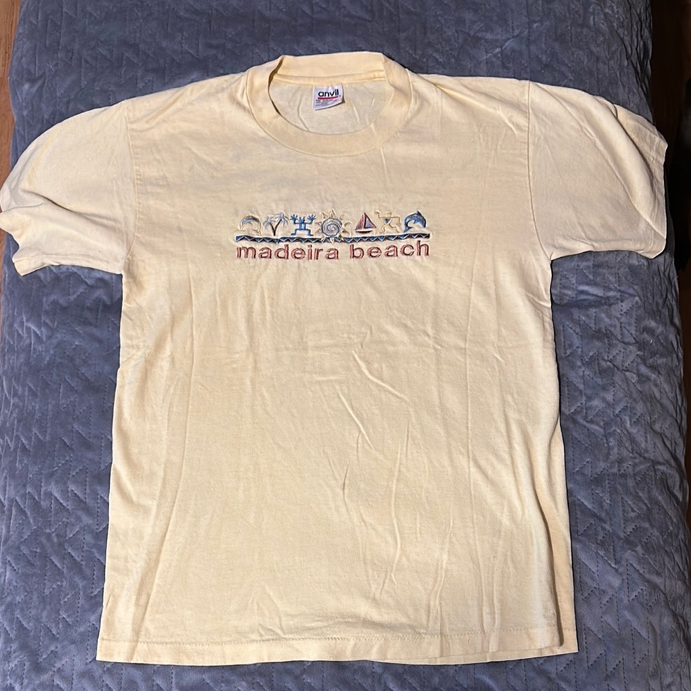 Madeira Beach Yellow T-Shirt